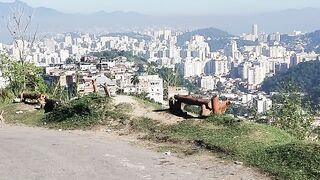 Vista do mirante do zulu Niterói -RJ- Brasil