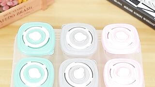 120ml 4pcs_kit Baby Snack Box Fresh Food Fruits Storage Box Baby Care Outdoors Child Food Container Milk Powder Box - Baby Food Storage