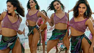Deepika padukone Hot Look Pathan Movie Song Scene With Shahrukh Khan????????????????