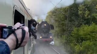 beautiful view of train