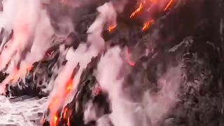Volcano and Sea | 2023 new videos | subscribe