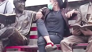 Gril shocking #short