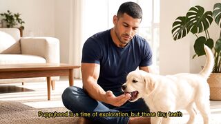 How to Stop Puppy Biting Fast! 🐶🚫 (5 Easy Steps)