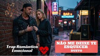 Talvez o nosso amor nunca tenha terminado..." 🖤 | Alma Blindada — Não Me Deixe Te Esquecer ft. Dueto (Trap Romântico)