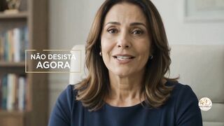 "Não desista agora! Jesus está com você."
