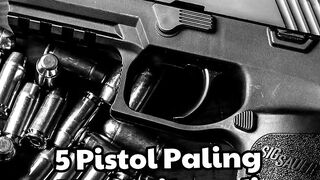 5 Pistol Paling Mematikan di Dunia! #top5 #militer #shorts