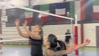 solo l'allenamento costante porta questi risultati 🩵🏐