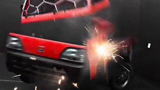 🔥 Tiny Honda Acty, Massive Flames! 🤯 Kei Truck Gone Wild