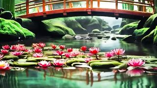 Relaxing Beautiful Music 🌿 Calm Music #21  #bamboowatersounds #relax #watermusic #meditationmusic