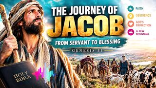 JACOB’S SECRET JOURNEY: God Told Him to Leave! | Genesis 31 | King James Bible 1611
