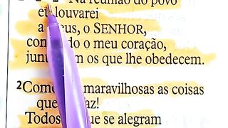 Salmos 111:1-9 ❤️