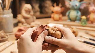 HANDS THAT TRANSFORM — The Art of Shaping Clay 👐✨ 2