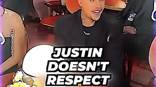 They cut the video before he apologized to Hailey