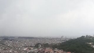 View from eagle feeding cafe