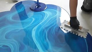 Epoxy floor satisfying ASMR 2