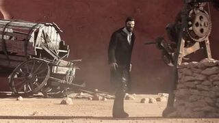 Impasse. Sensacional cena de Western em animação.