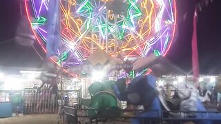 Night Carnival Lights | Ferris Wheel & Funfair Vibes