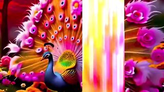 Peecock lovers ai video 9