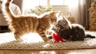 Funny Kittens Playing and Having Fun