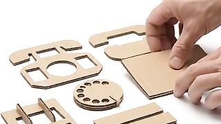 Como Fazer um Telefone Vintage de Papelão (ASMR DIY)