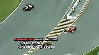 When Someone Actually Threatened Schumacher and Ferrari 🥶