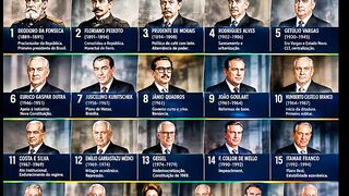 🇧🇷 Do primeiro presidente aos dias atuais, conhecer o passado é uma forma de compreender melhor o Brasil de hoje.