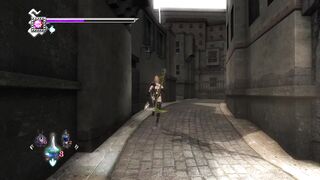 Ninja Gaiden jogando com Rachel ainda guerreira braba