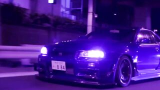 CAR EDIT - NISSAN GTR SKYLINE R34 - TRAP SLOWED REVERB