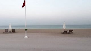 Weather on sea view of dubai