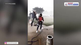 Nature on a rampage