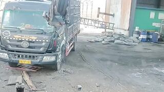 Excavator Crushing an Old Truck | Heavy Equipment in Action”.