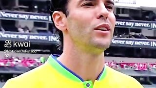 México e Brasil seleção dos aposentados.