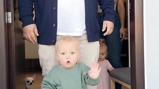 Lucas já estava pronto para sair....
