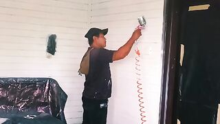 Professional house painting work