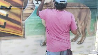 Pintura portão de Balneário