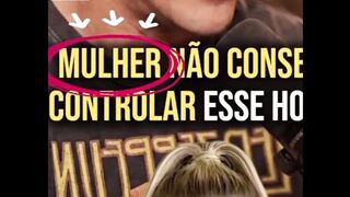 MULHER NÃO CONSEGUE CONTROLAR ESSE HOMEM