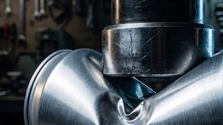 Hydraulic Press Crushing a Thick Metal Can | Satisfying ASMR