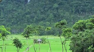 The last house in Bangladesh ❤️‍🩹