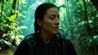 A Wild Bird Lands on a Woman While She Explores the Jungle 😱🦜