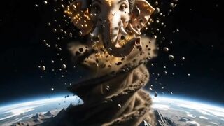Happy Ganesh chaturthi 🌍🌊🔥💨✨ ஐம்பூதங்களும் ஒன்றானால்
