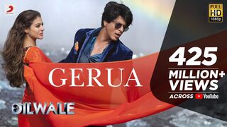 Gerua - Shah Rukh Khan | Kajol | Dilwale | Pritam | SRK Kajol Official New Song Video   #Gerua #Dilwale