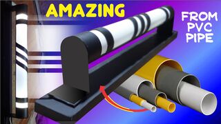 how to make wall lamp from pvc pip | pvc pipe decoration ideas