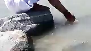 Very cold water