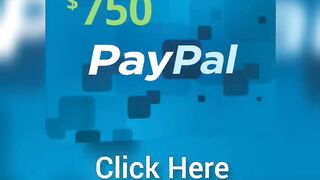 Get your 750 $ paypal gift card Now