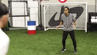 ???? Illusion trick shot w/ Dude Perfect #shorts