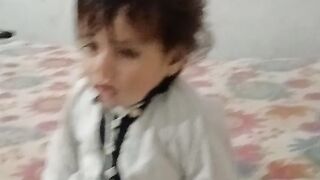 Beautiful child  to sleeping