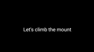 Poem "Let's climb the mount" by Qadri