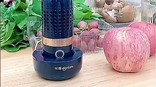 Portable Wireless Capsule shaped Fruit and Vegetable Washing Machine