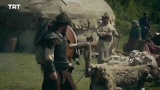 A tough goofbye between brothers