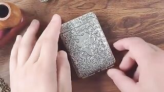 Luxury Vintage Cigarette Case